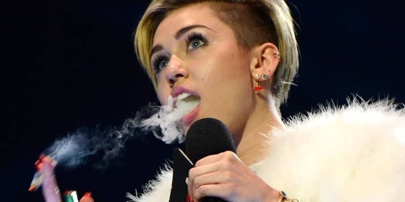 miley cyrus weed