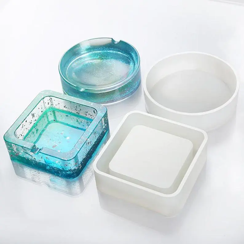 silicone ashtray mold for diy ashtrays