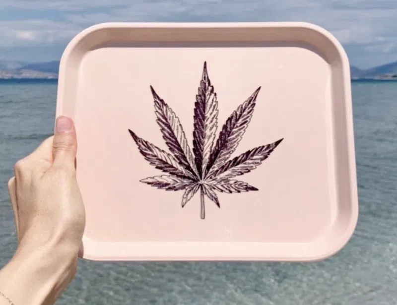 cute rolling tray 