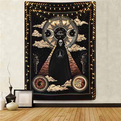 sun and moon tapestry