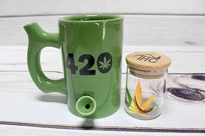 ceramic mug pipe