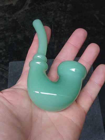 mint green sherlock pipe