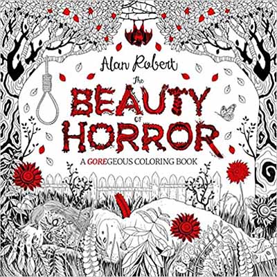 beauty of horror coloring book