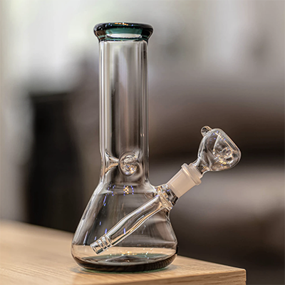 small glass bong