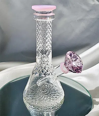 small glass bong