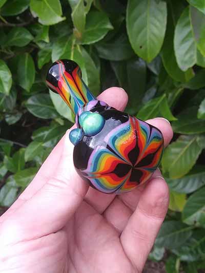 rainbow glass pipe