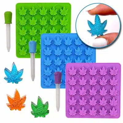 marijuana gummy mold tray