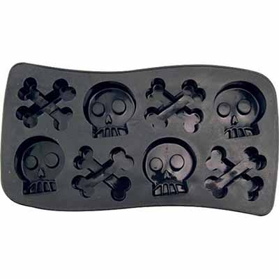 skull silicone gummy mold tray