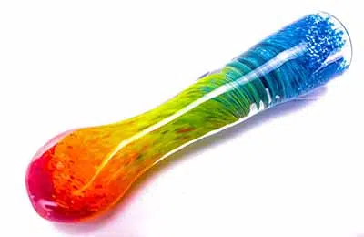 Rainbow Chillum Pipe