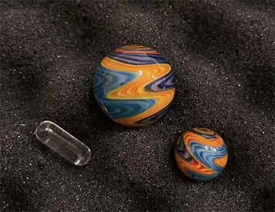 colorful terp slurper marble set