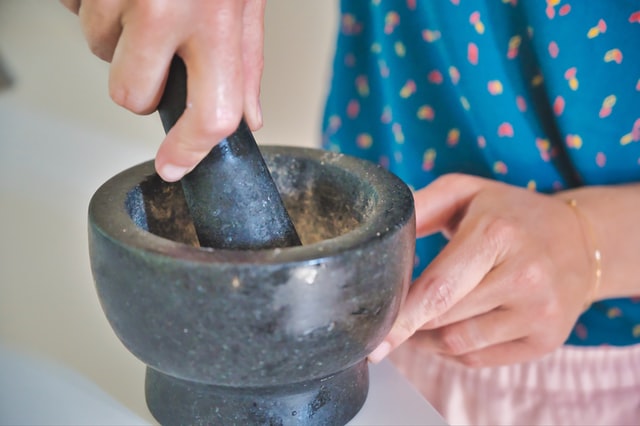 mortar and pestle option