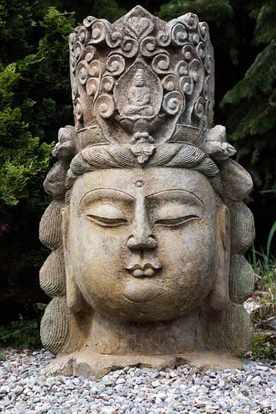 buddhist sculpture third eye