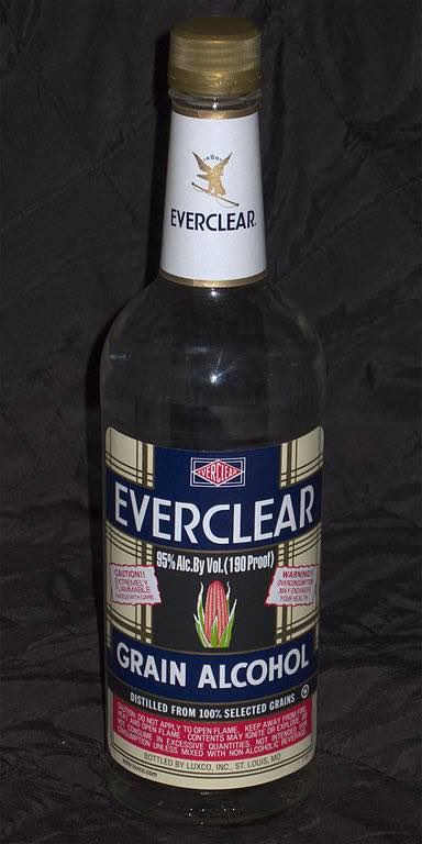 everclear alcohol for recipe