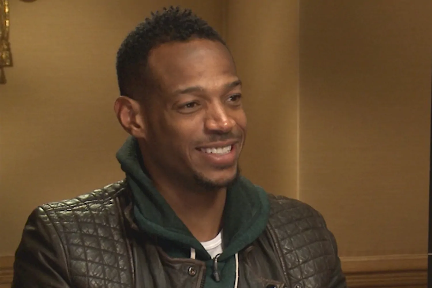 White Chicks actor/writer Marlon Wayans at a promotional interview