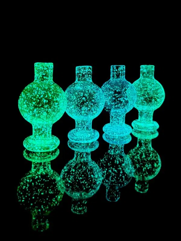 Glow-in-the-dark Bubble Carb Cap - 25mm
