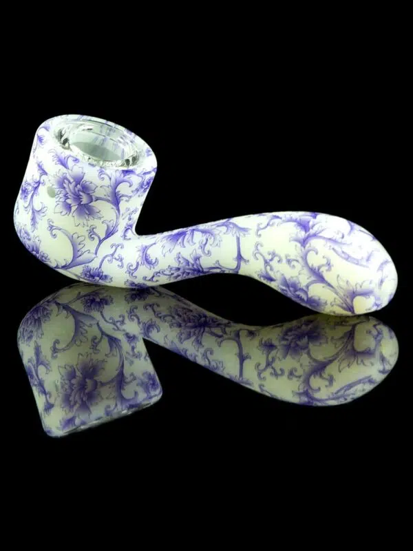 cute pipes with flower pattern