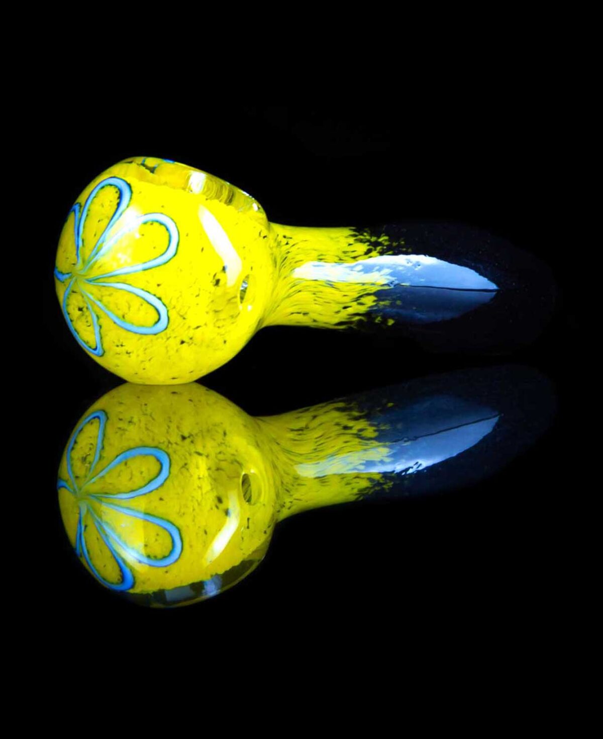 flower pipe in bright yellow