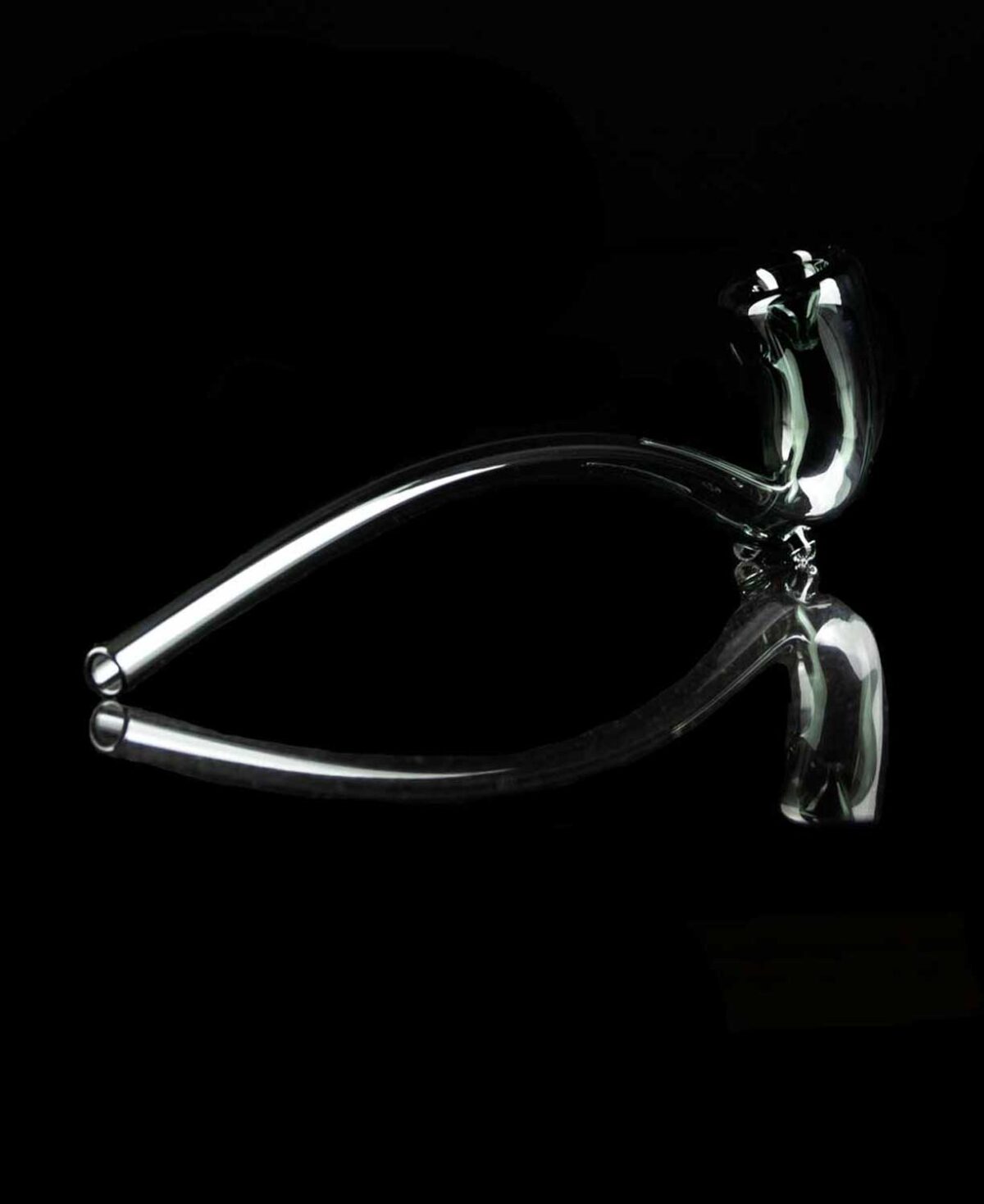 gandalf pipe made from black glass