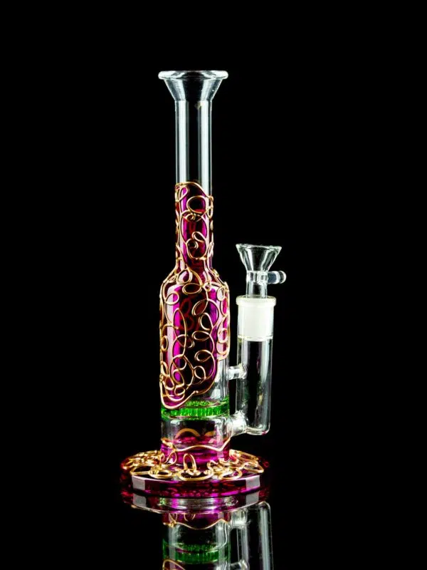 honeycomb bong with funnel bong bowl