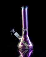 iridescent bongs with pearlescent finish
