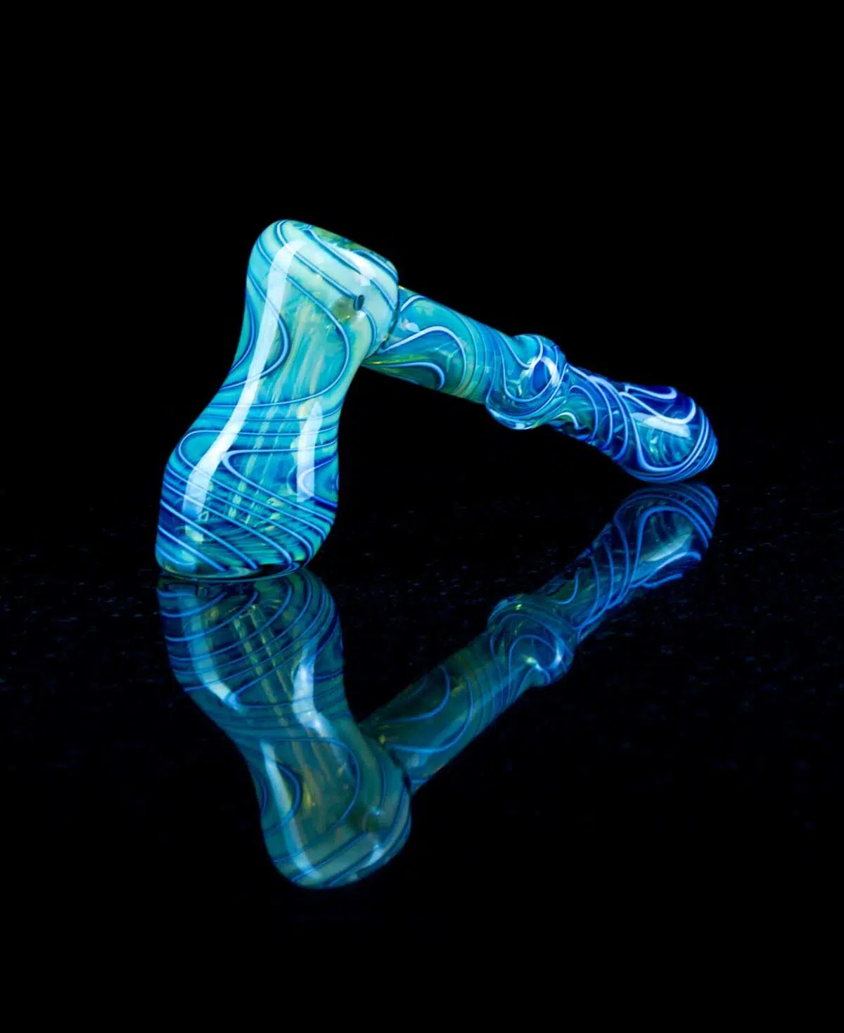 iridescent pipe hammer bubbler