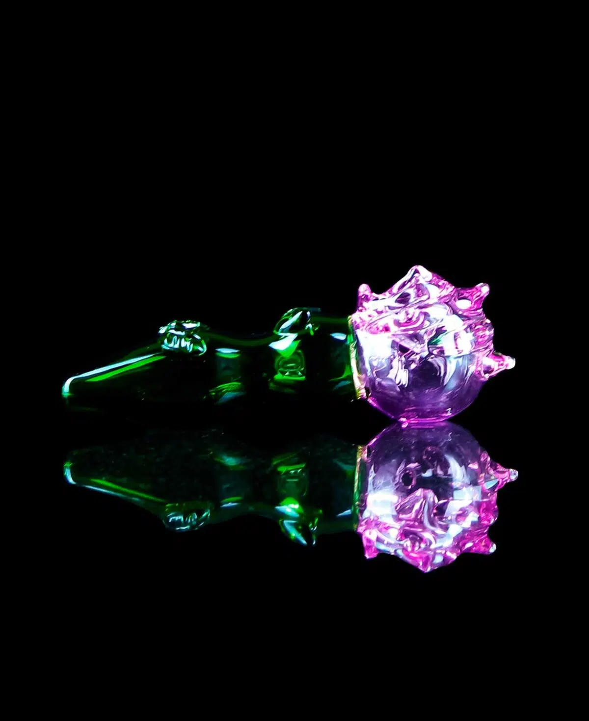 love rose pipe with pink petals