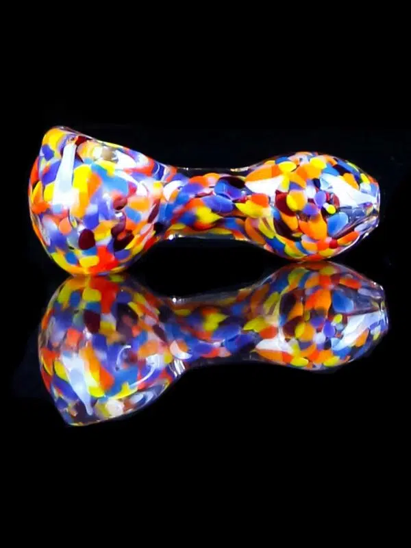 mini pipe with rainbow confetti design