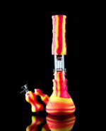silicone percolator bong with ash catcher
