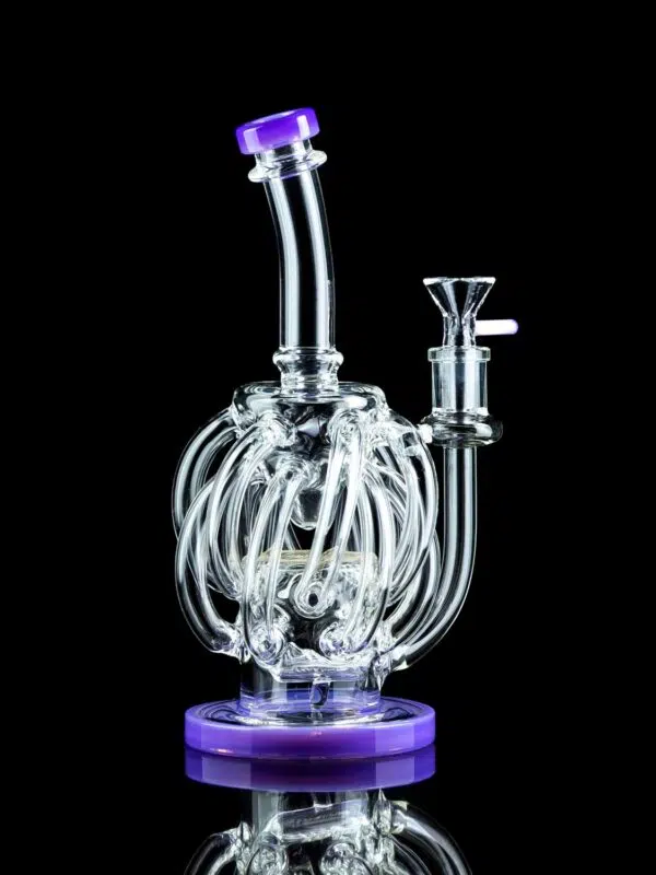 Medusa Bong with 12 Recycler Arms - 9"