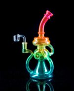 rainbow rig for dabs with recycler arms