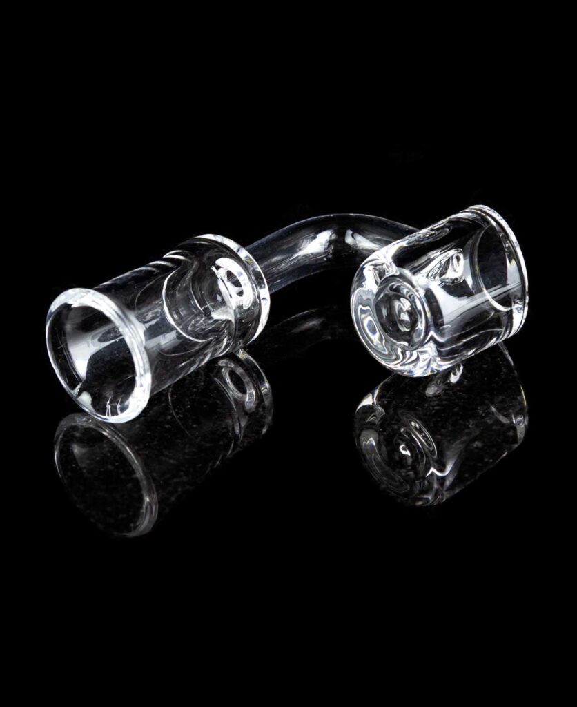 18mm Female Banger 4mm Thick Quartz Angled • Stoners Rotation
