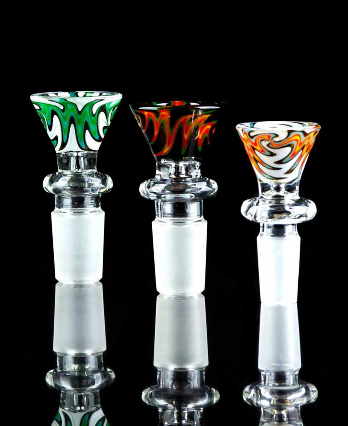 glass bong bowls with thick rim