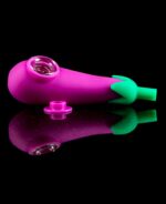 eggplant pipe made from food grade silicone