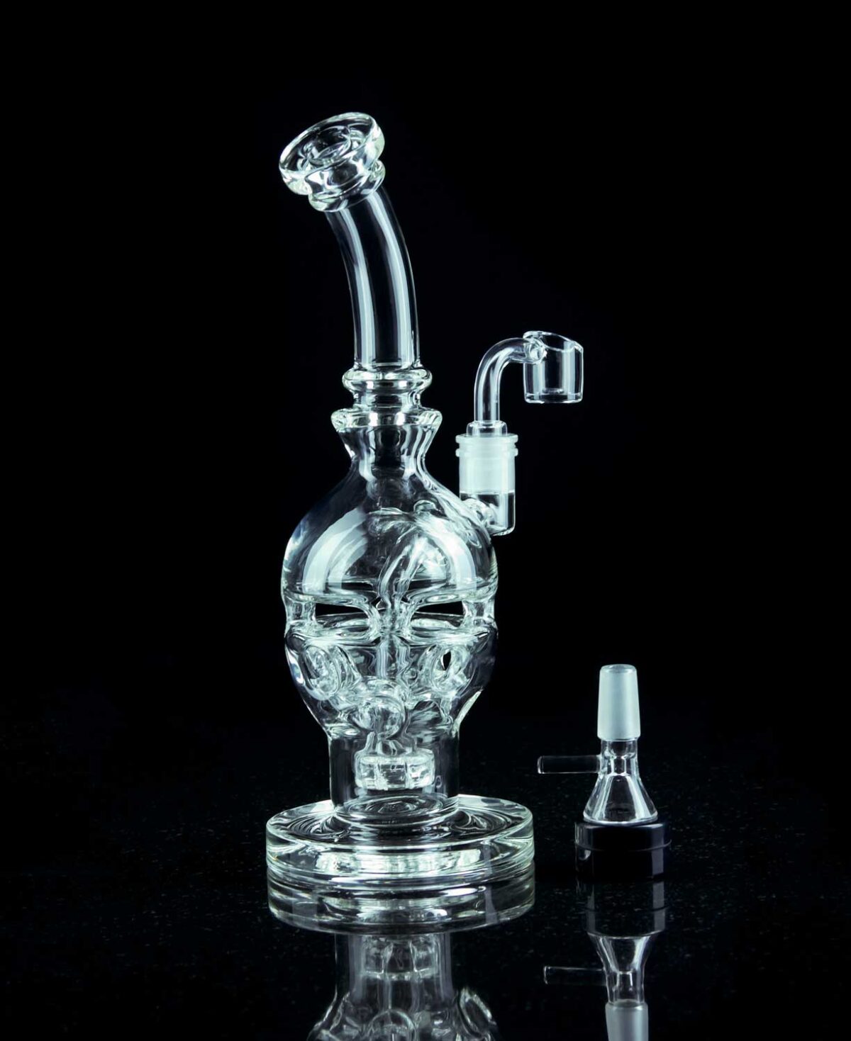 fab egg rig set with banger bowl and dab container