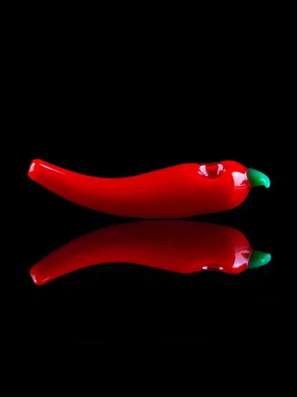 funny pipe shaped like a chili pepper