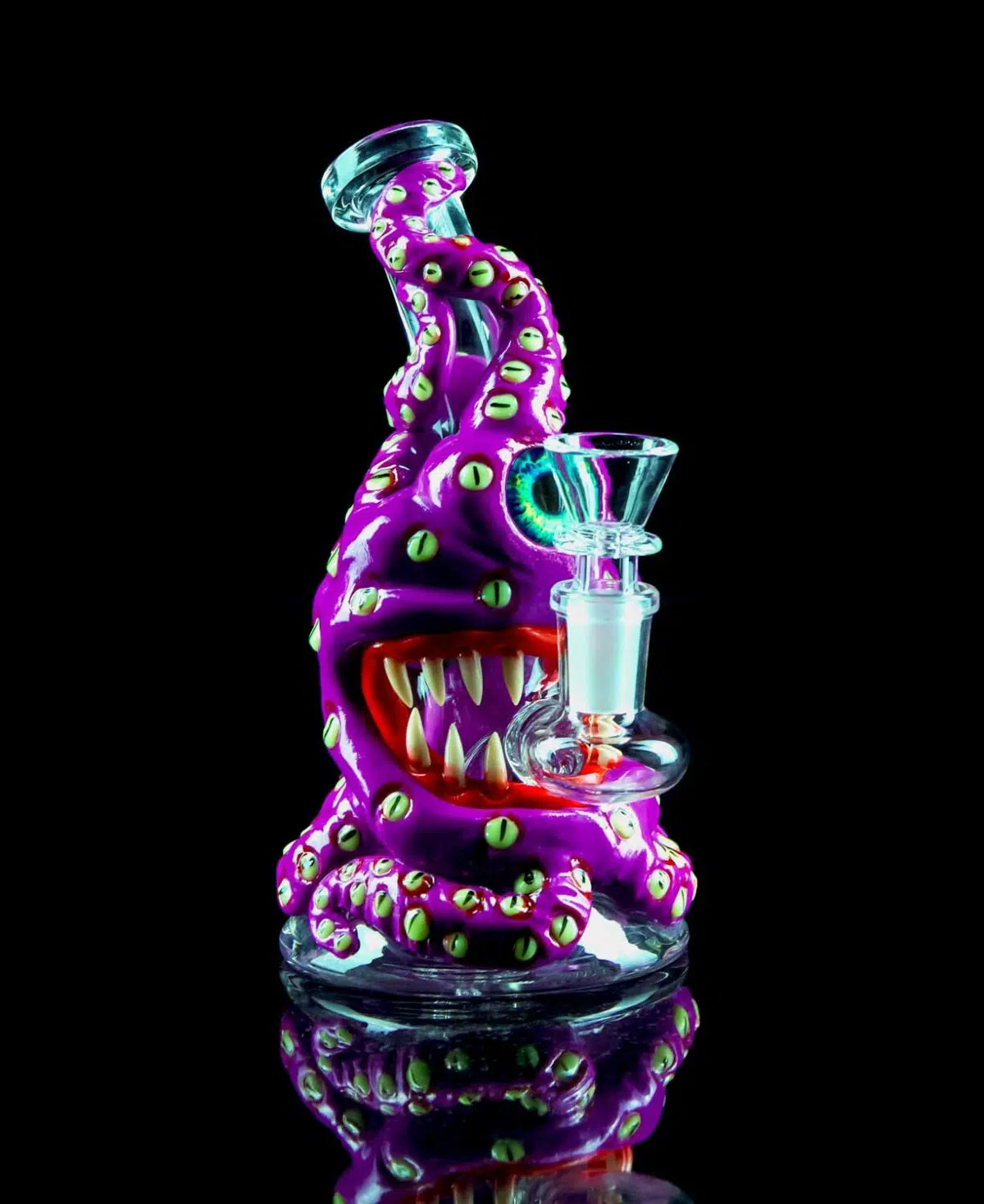 monster bongs that glow in the dark