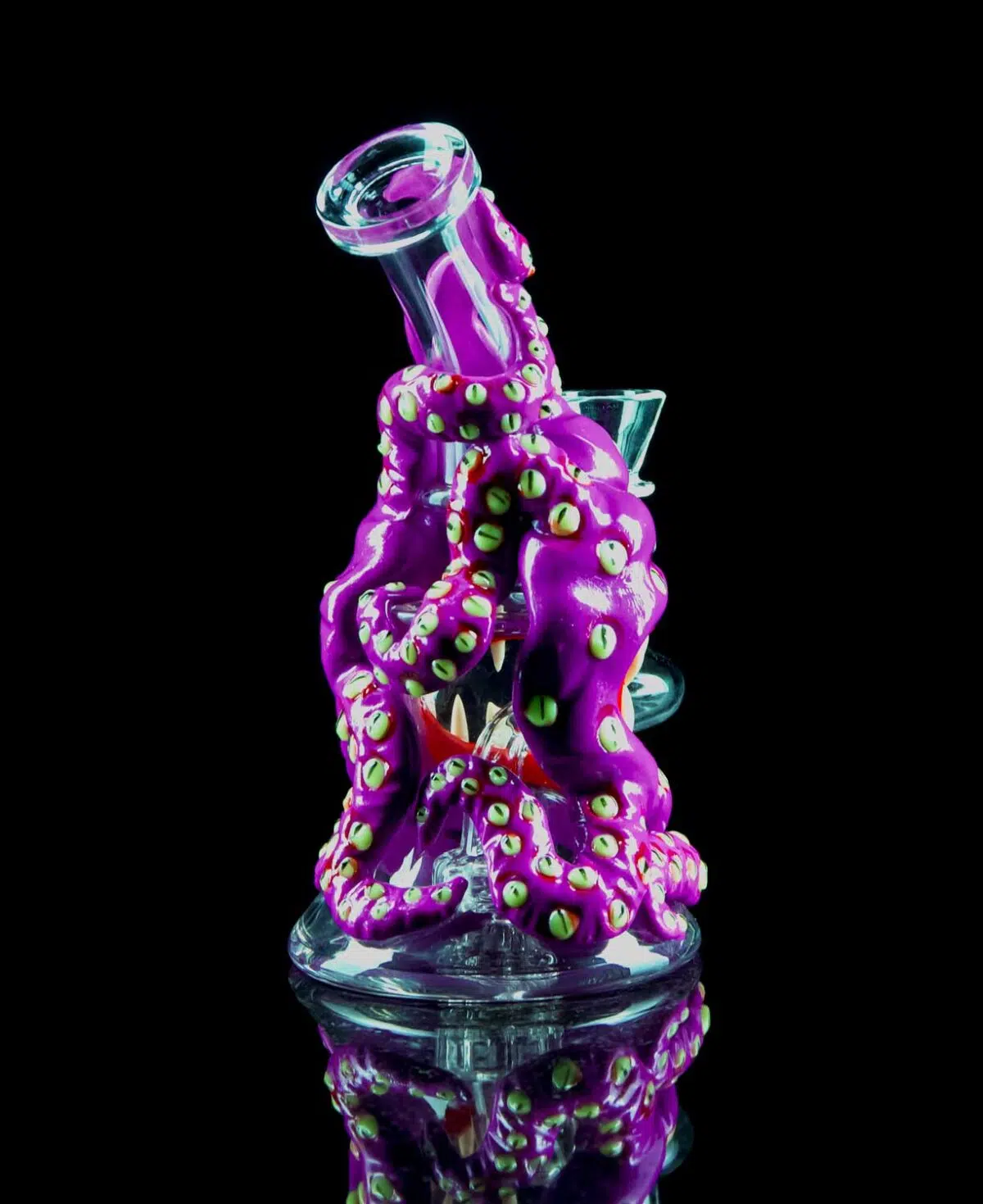 mini bong in the shape of an octopus monster
