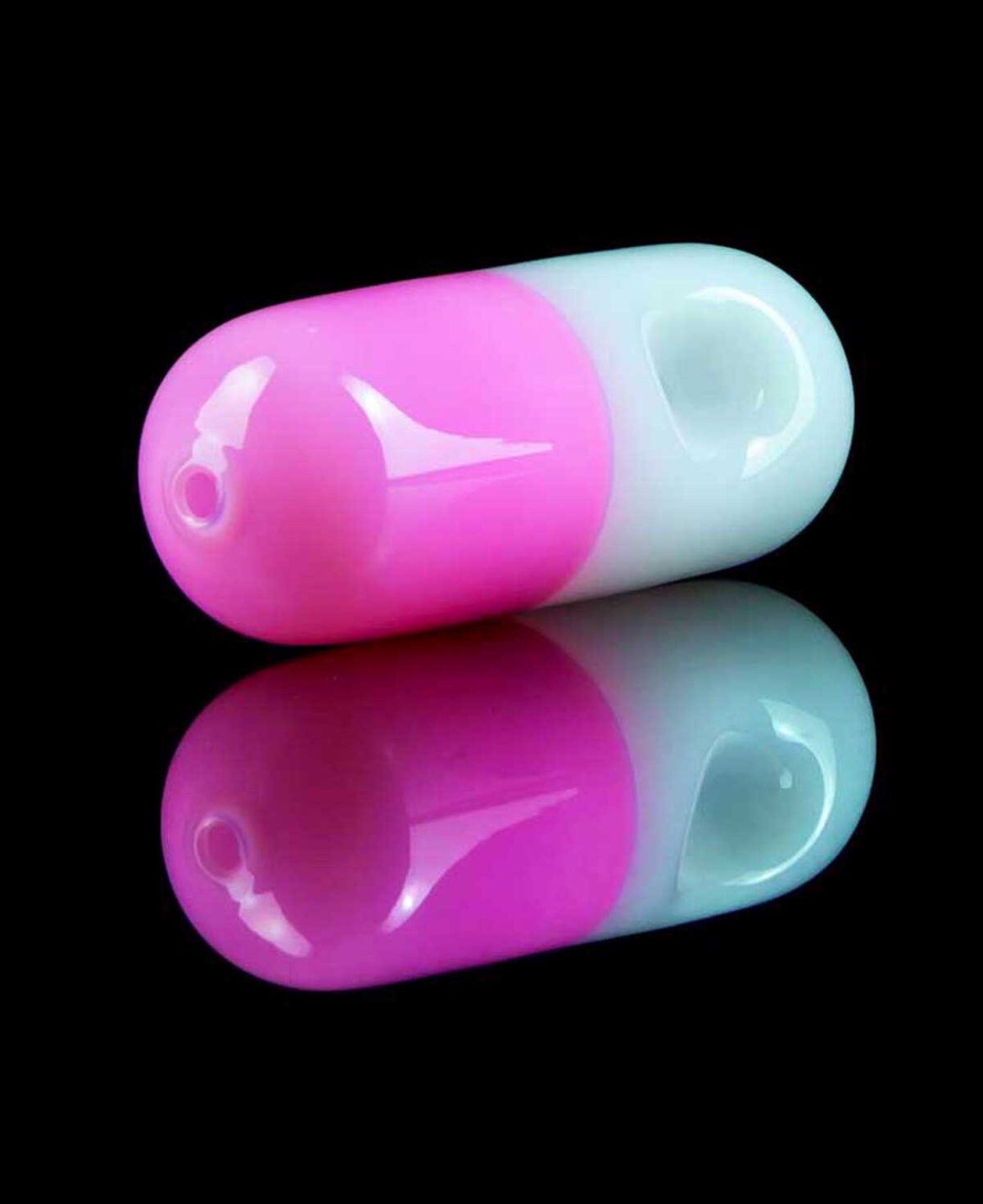 pill pipe made from borosilicate glass