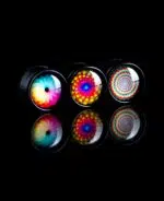 pocket grinder with different optical illusion design