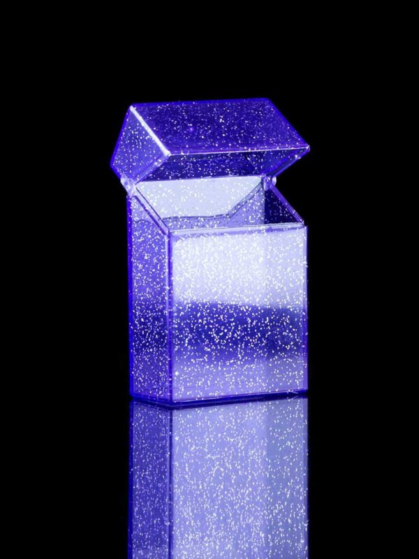 purple blunt case holder open