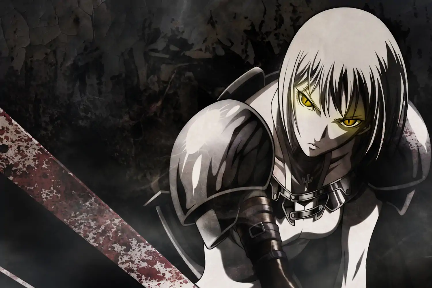 Clare from Claymore, one of the best anime to watch high