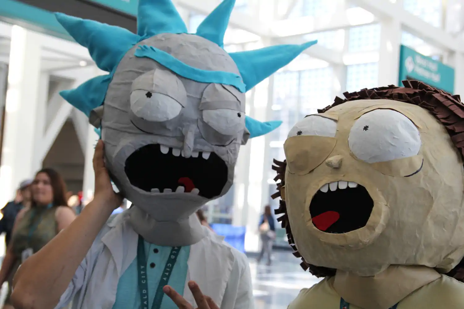 Rick and Morty cosplay