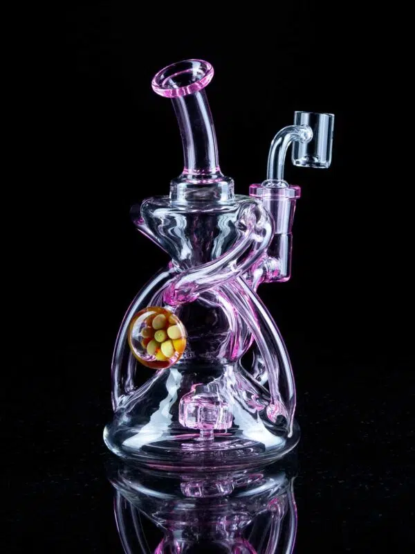 recycler dab rig pink