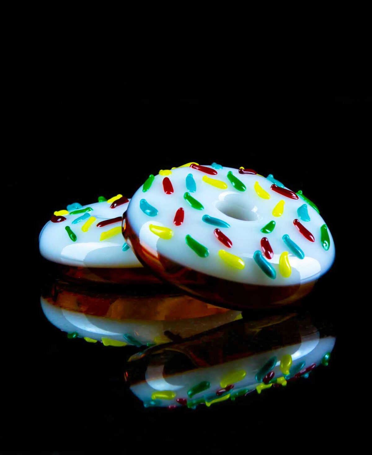 donut pipe made from glass