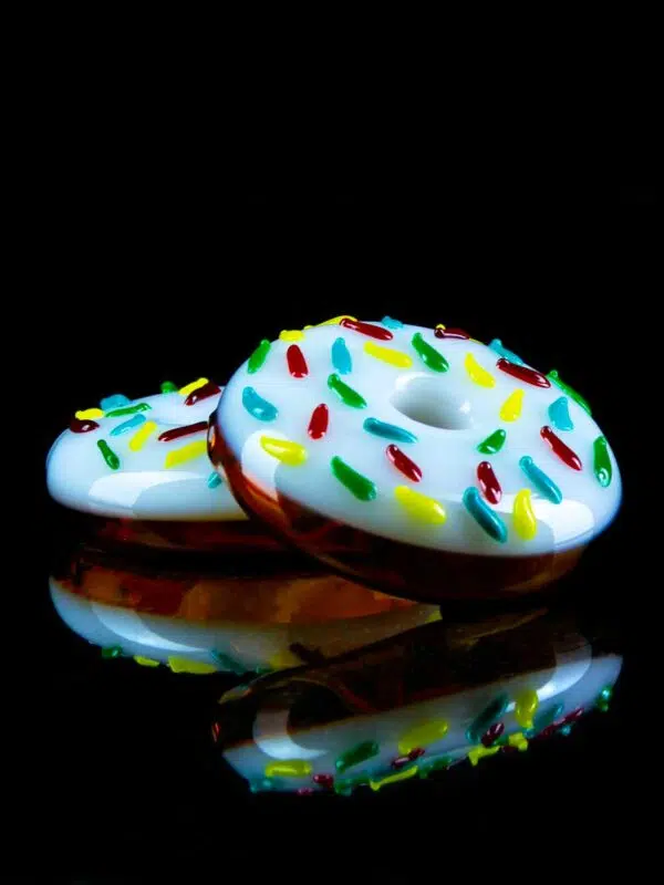 donut pipe made from glass