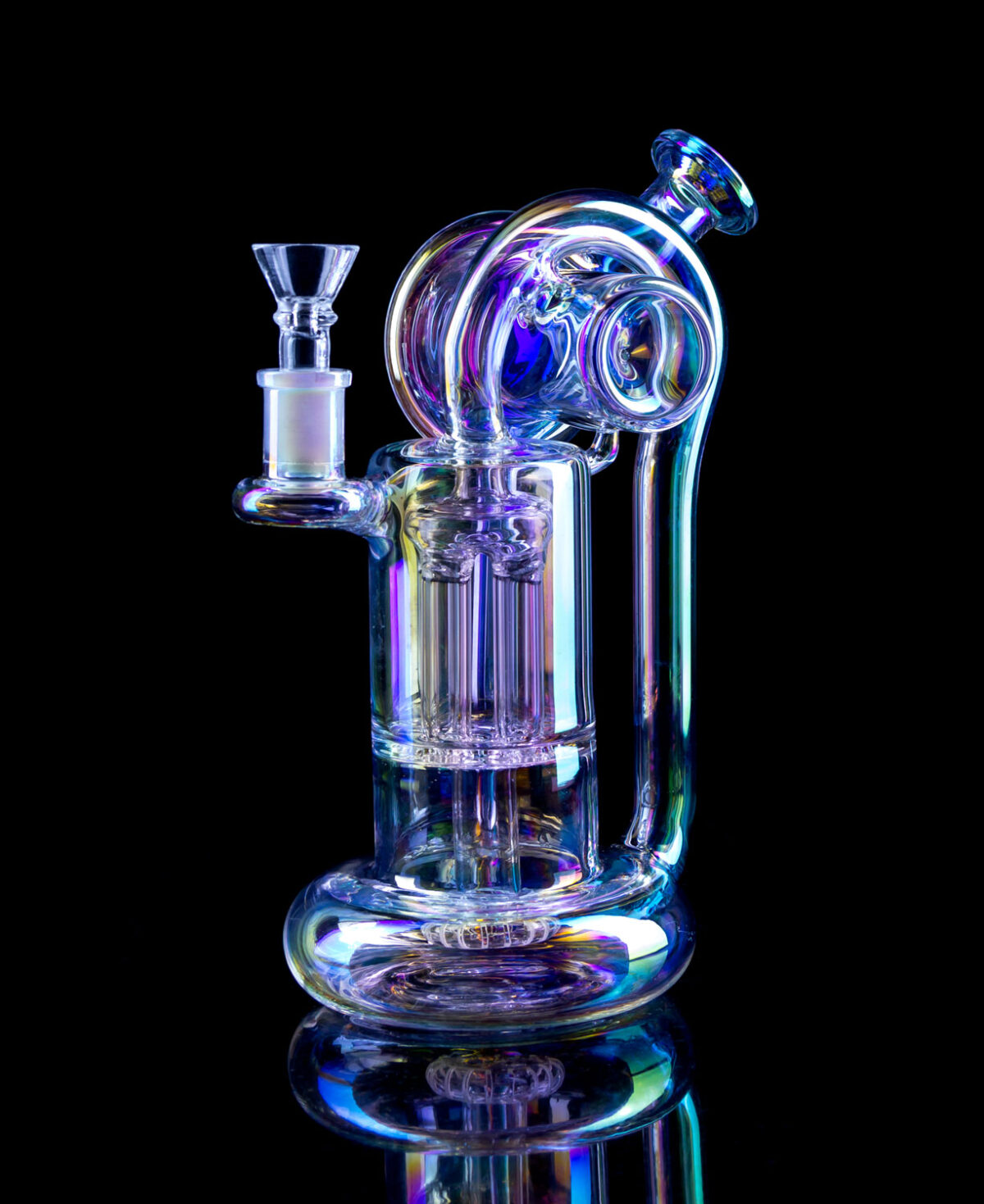 holographic bong with jellyfish perc