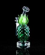 glass pineapple bong with realistic texture