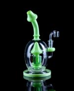green mushroom rig with sprouting mouthpiece
