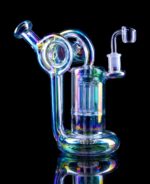 iridescent dab rigs with recycler arms