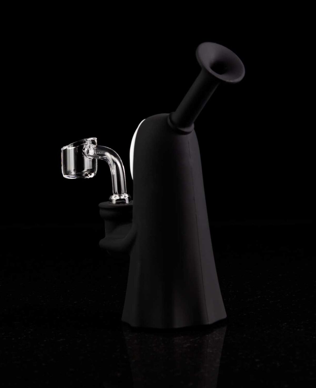 mini no face dab rig made from silicone